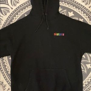 James Charles exclusive rainbow sisters hoodie